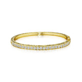 Penny Preville Engraved Diamond Stacking Bangle - Be On Park