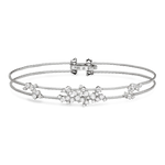 Paul Morelli Double Wire Diamond Confetti Bracelet - Be On Park