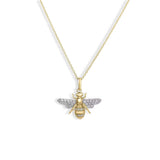 Roberto Coin Diamond Bumblebee Necklace - Be On Park