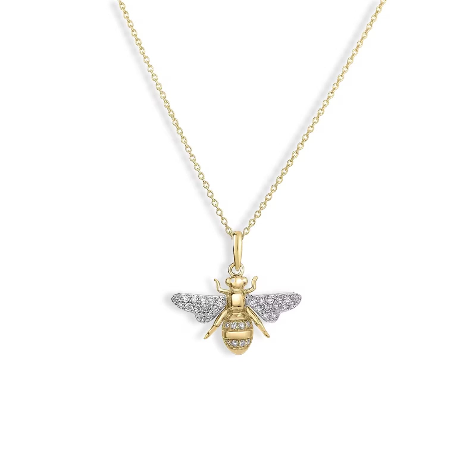 Roberto Coin Diamond Bumblebee Necklace - Be On Park