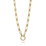 Single Stone Lo Annex Charm Holder Necklace