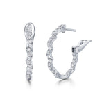 Graziela Rio Diamond Inside Outside Hoops