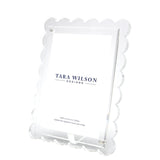 Tara Wilson Designs Clear Acrylic Scallop Frame