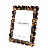 Tara Wilson Designs Tortoise Acrylic Scallop Frame