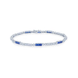 Kwiat Diamond & Sapphire Line Bracelet