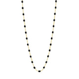 Gigi Clozeau 18K Yellow Gold Black Classic Gigi Necklace