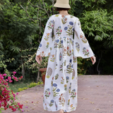 Maison Marigold Lugano Maxi Dress in Multi Botanical - Be On Park