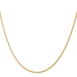 14k 1.4mm D/C Parisian Wheat chain