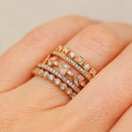 Sethi Couture Bezel White Diamond Band - Be On Park
