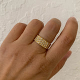 Sethi Mosaic White Diamond Band - Be On Park