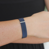 Zydo Navy Stretch Diamond Bracelet