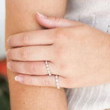 Sethi Couture Josie White Diamond Band