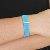 Zydo Blue Stretch Diamond Bracelet