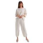 Suzie Kondi Delos Pants in Linen - Be On Park