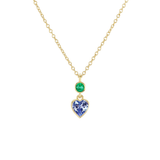 Emily P. Wheeler Blue Heart Necklace