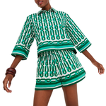 Cara Cara Erica Shirt in Martin Geo - Be On Park