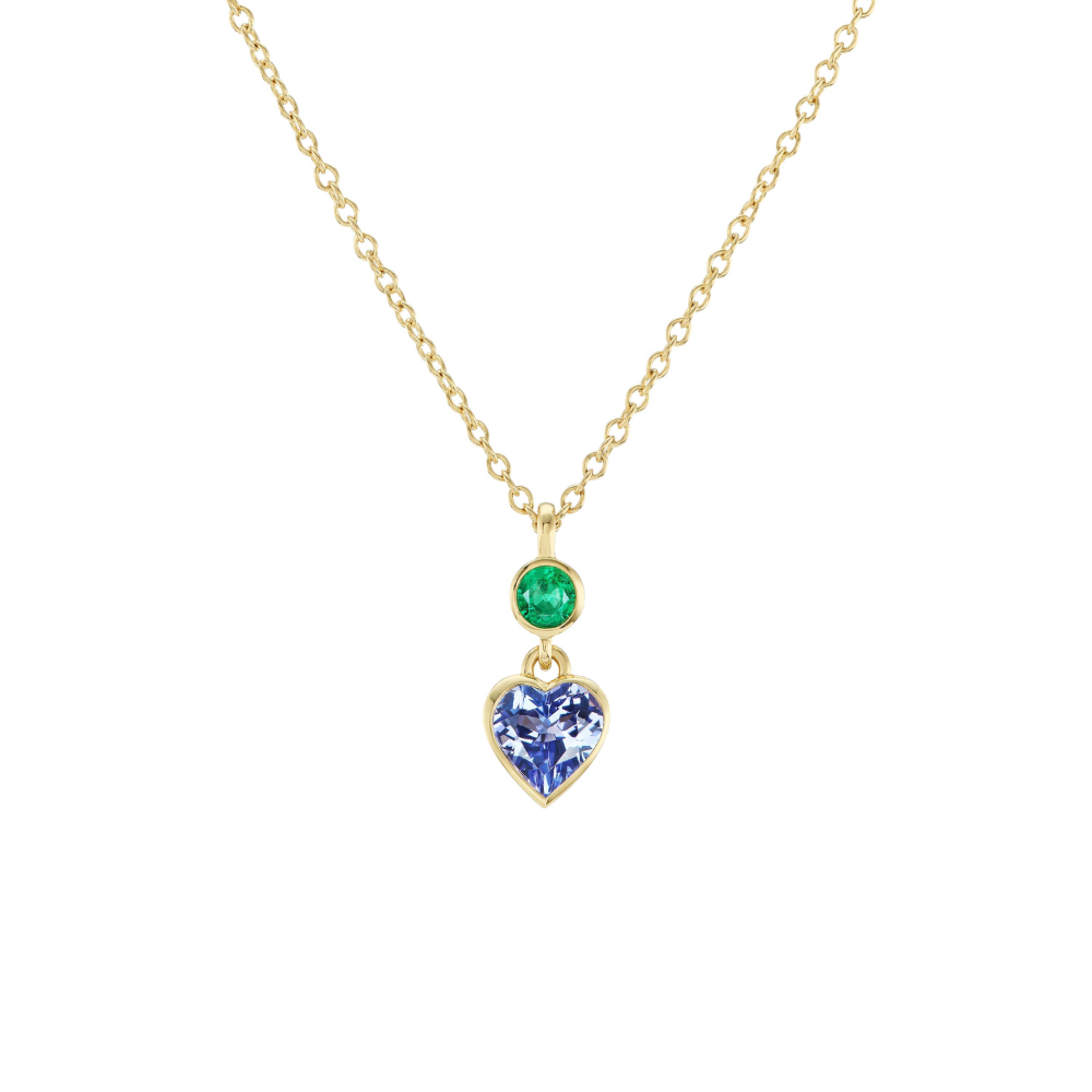 Emily P. Wheeler Blue Heart Necklace - Be On Park