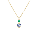 Emily P. Wheeler Blue Heart Necklace - Be On Park