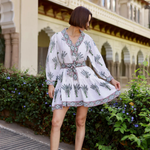 Maison Marigold Mykonos Mini in Indigo Flower - Be On Park