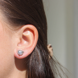 Kwiat Platinum Round Brilliant Diamond Stud Earrings | 5.00 CTW