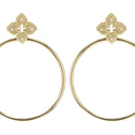 Roberto Coin "Petite Venetian" diamond earrings - Be On Park