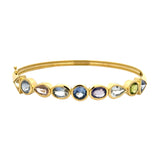 Lauren K Mixed Shaped Sapphire Carnival Bangle