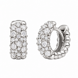 Paul Morelli Small Confetti Diamond Snap Hoop Earrings