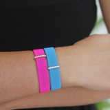 Zydo Pink Stretch Diamond Bracelet