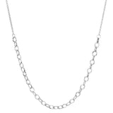 18" 4.8mm Silver Bridge Chain