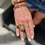 Vintage Diamond Horseshoe Ring - Be On Park