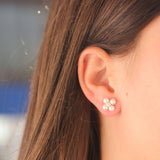 Paul Morelli Pearl Sequence Stud Earrings