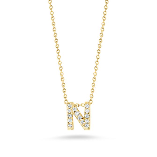 Roberto Coin Love Letter 'N' Necklace - Be On Park
