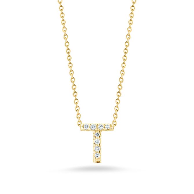 Roberto Coin Love Letter 'T' Necklace - Be On Park