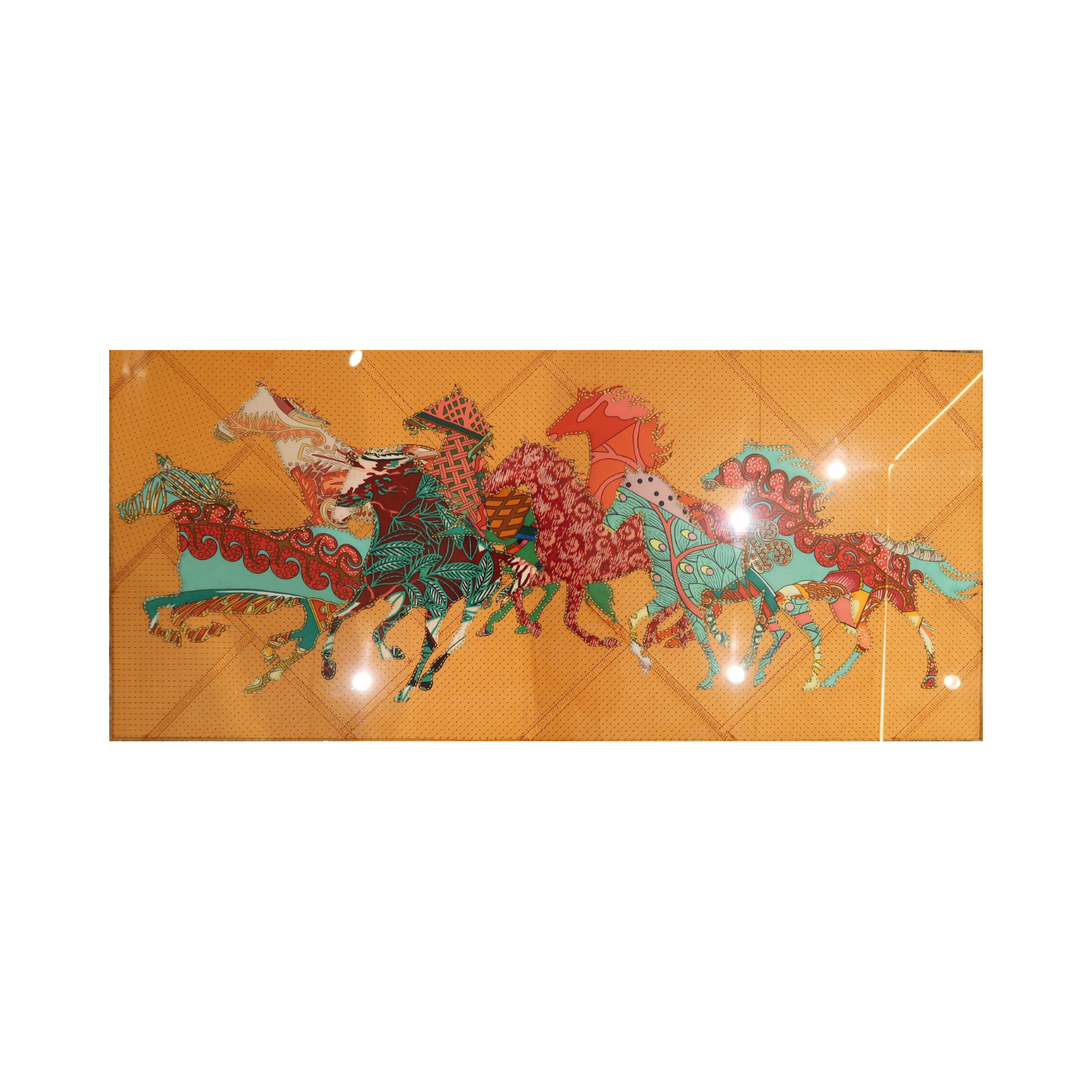 Stephen Wilson 26x12 Stampede Pink/Orange/Teal/Green - Be On Park