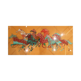 Stephen Wilson 26x12 Stampede Pink/Orange/Teal/Green