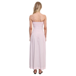 Enza Costa Cotton Bandeau Dress in Cherry Blossom - Be On Park