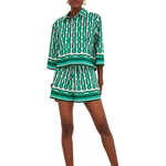 Cara Cara Erica Shirt in Martin Geo - Be On Park