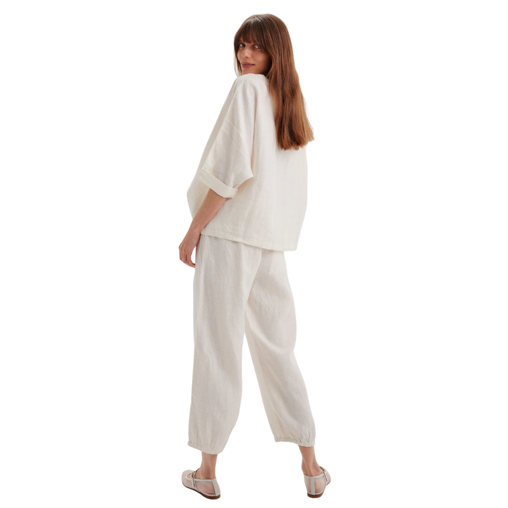 Suzie Kondi Delos Pants in Linen - Be On Park