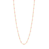 Classic Gigi Clozeau Necklace in Yellow Gold, 16.5", White - Be On Park