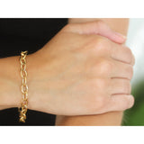 Roberto Coin gold link bracelet