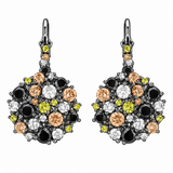 Paul Morelli Confetti Multicolor Diamond Circle Drop Earrings