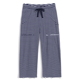 Penny Patch-Pocket Sweat Pants in Yacht Stripe