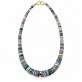 Lauren K Graduated Australian Opal Beaded Necklace