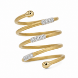 Marika Desert Gold Diamond Wrap Ring