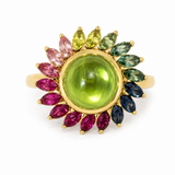Emily P. Wheeler One-of-a-Kind Peridot Cabochon Ring