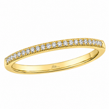 Shy Creation 14K Yellow Gold Diamond Band