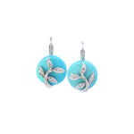 John Apel Turquoise Earrings with Diamond - Be On Park