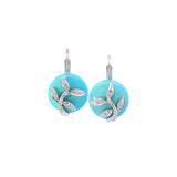 John Apel Turquoise Earrings with Diamond - Be On Park