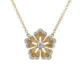 Piranesi x Be On Park Starburst Flower Necklace with Diamond - Be On Park