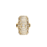 STATEMENT "My Way" ring with diamonds - Be On Park